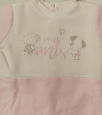 NEWBORN'S ROBE BQ3248 Tellini S.r.l. Wholesale Clothing